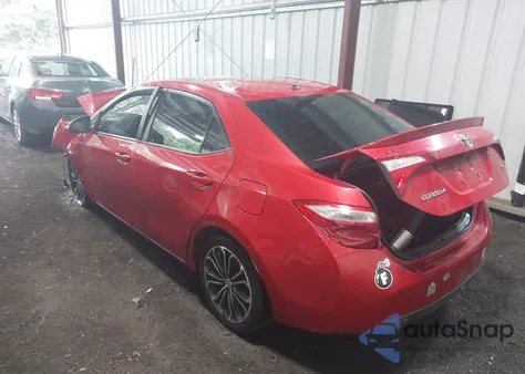 2016 Toyota Corolla S Plus z USA, uszkodzony, nr VIN 2T1BURHEXGC680345
